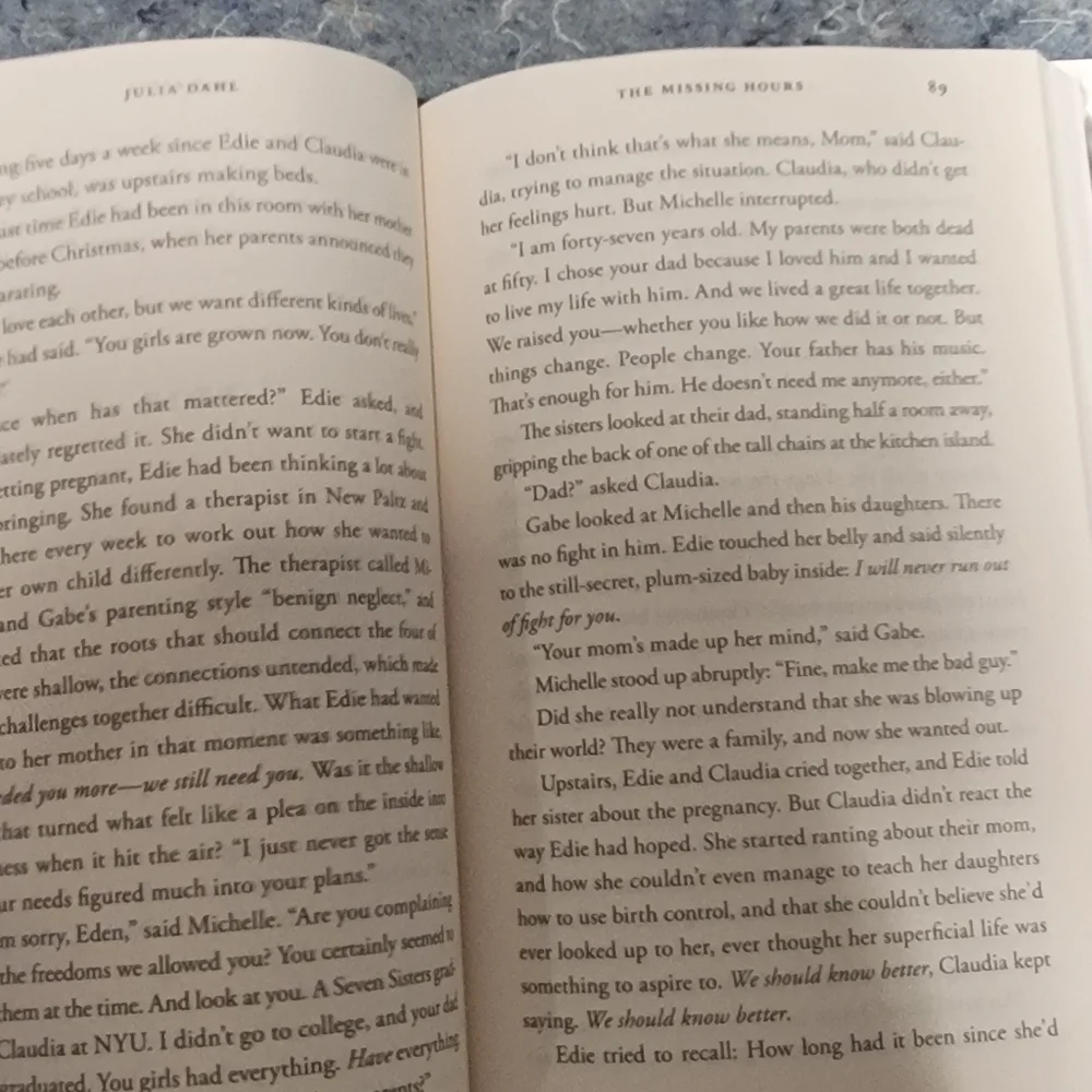 The Missing Hours‎ Novel by Julia Dahl